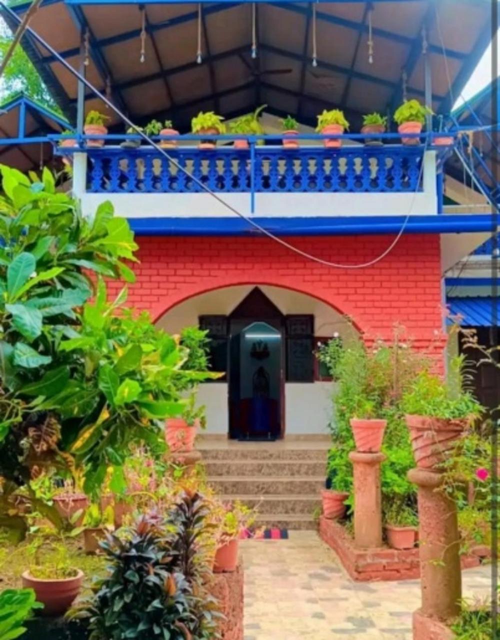 Curlies Blue House Villa Anjuna Exterior photo